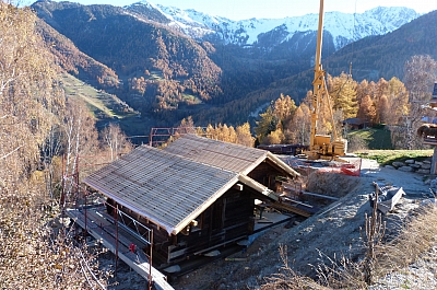 Construction - Façade arrière